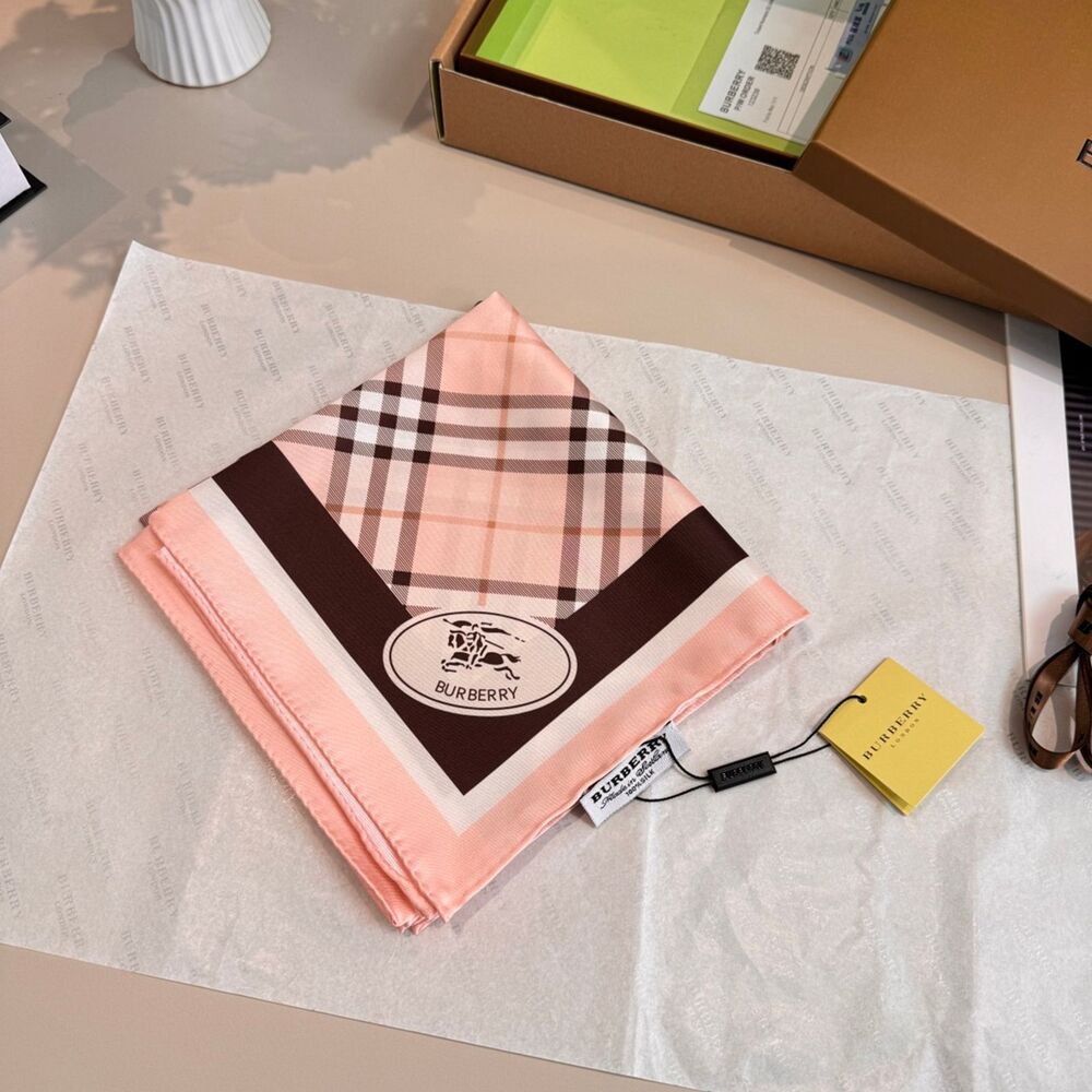 Burberry Silk Scarf - Picture 4 of 8